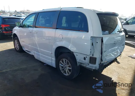 2019 Dodge Grand Caravan Sxt из США, поврежденный, VIN 2C4RDGCG6KR771777